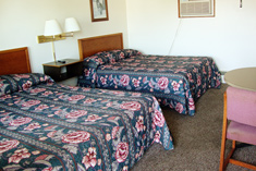 Two Queen Beds at Medford's Most affordable Motel the Medford Inn